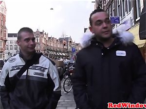 dicksucking amsterdam escort spunked on
